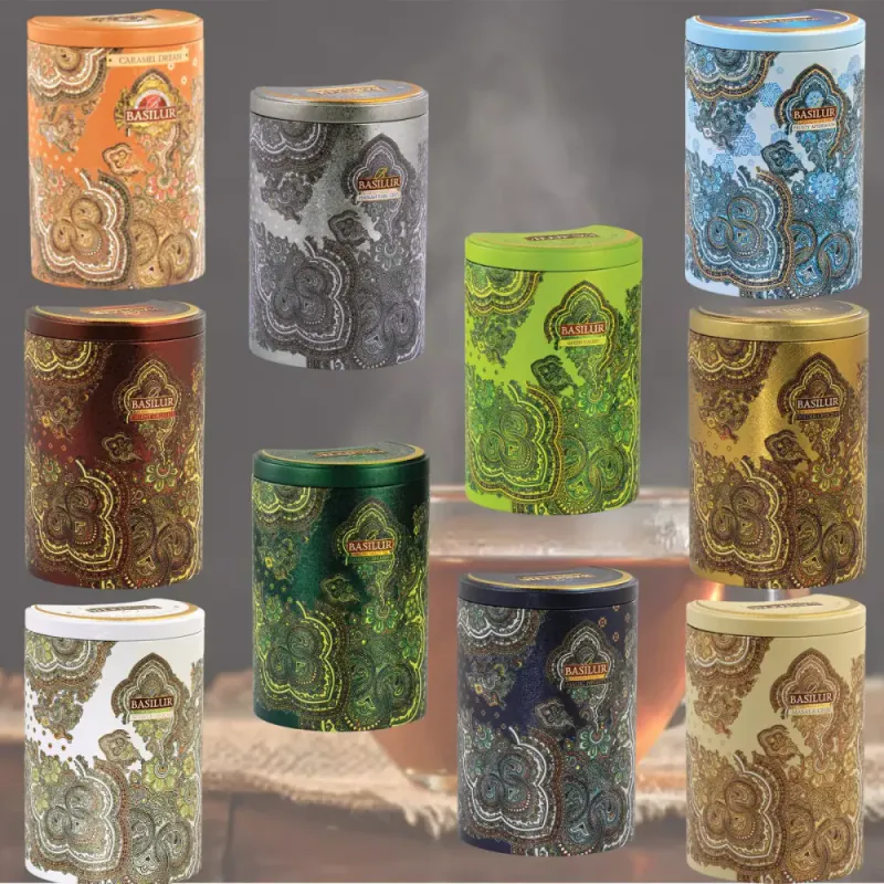 BASILUR Orient Frosty Afternoon Tin Caddy 100g