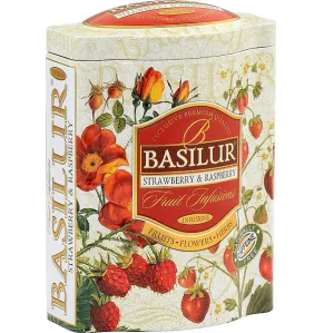 Hovedbilde BASILUR Fruit Strawberry & Raspberry Tin Caddy ...