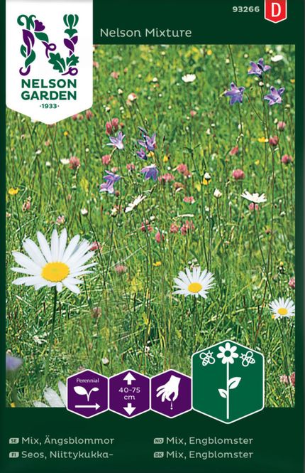 Hovedbilde Mix, Engblomster Nelson Mixture 250g
