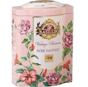 Hovedbilde BASILUR Vintage Blossoms Rose Fantasy Tin Caddy ...