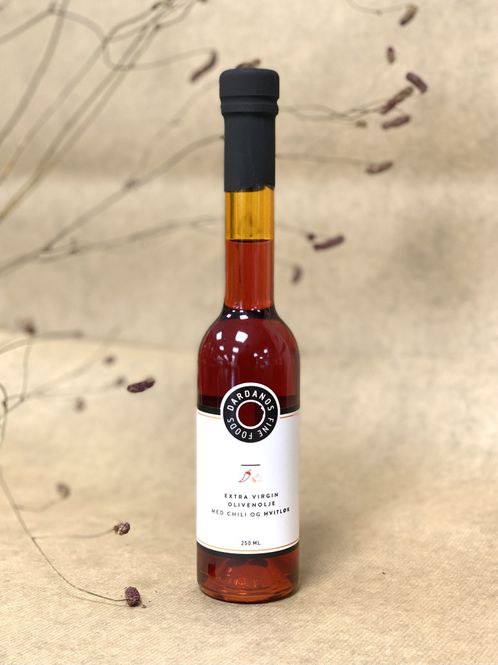 Hovedbilde Olivenolje med Chilli og hvitløk